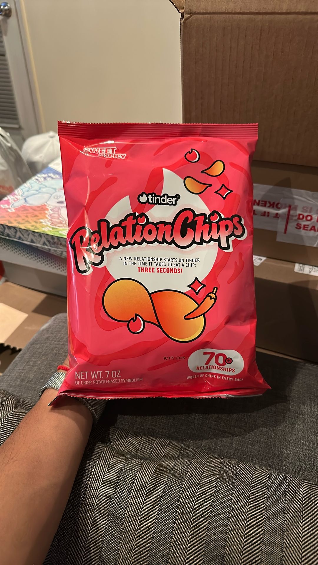 Tinder RelationChips ~ Sweet N’ Spicy