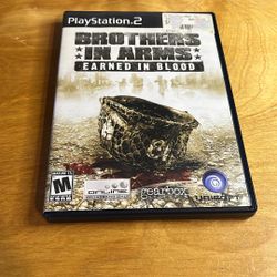 PlayStation 2 / PS2 - Brothers In Arms Earned In Blood