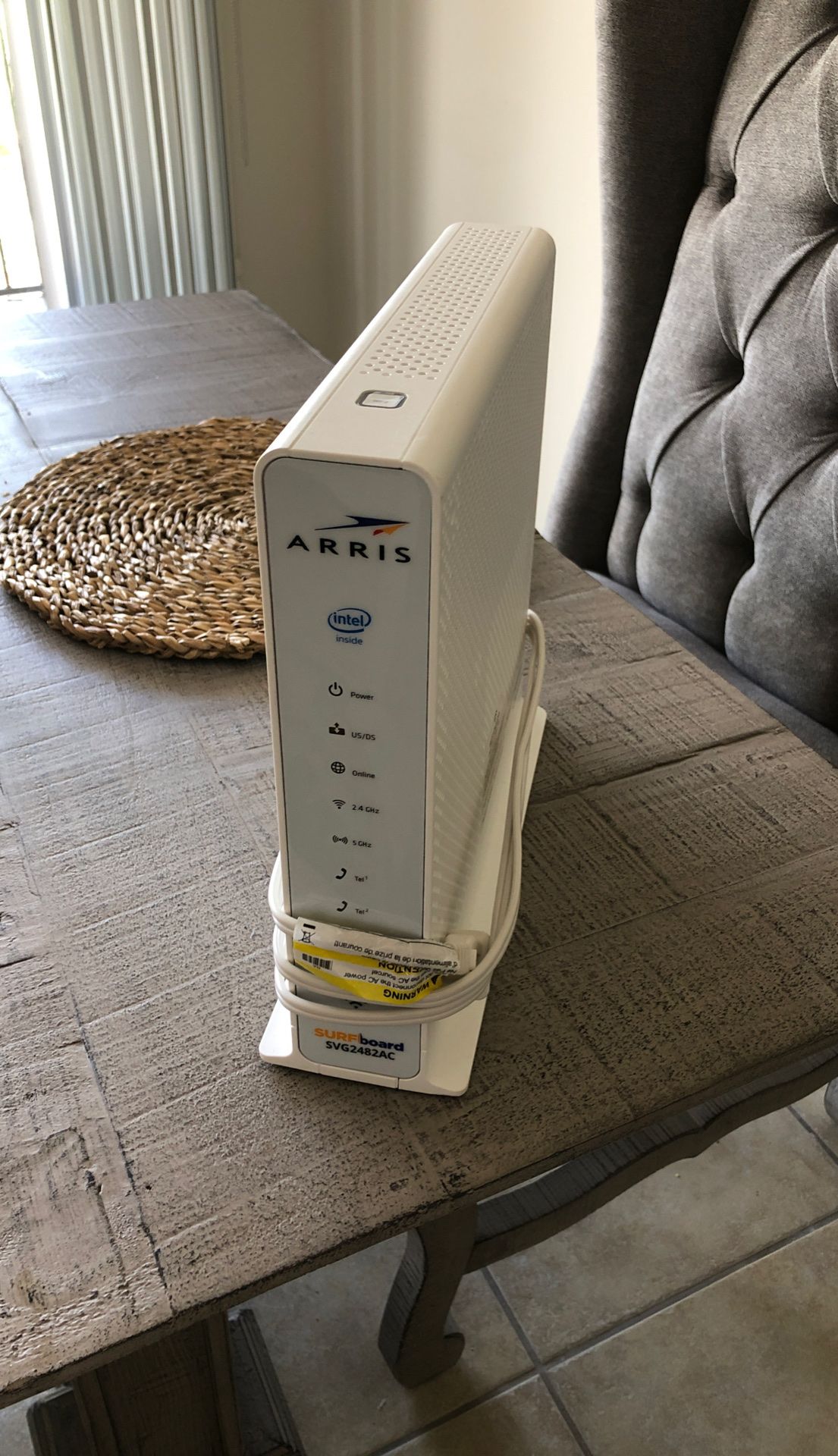 Modem and WiFi Router