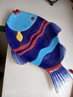 Ceramic Fish Platter