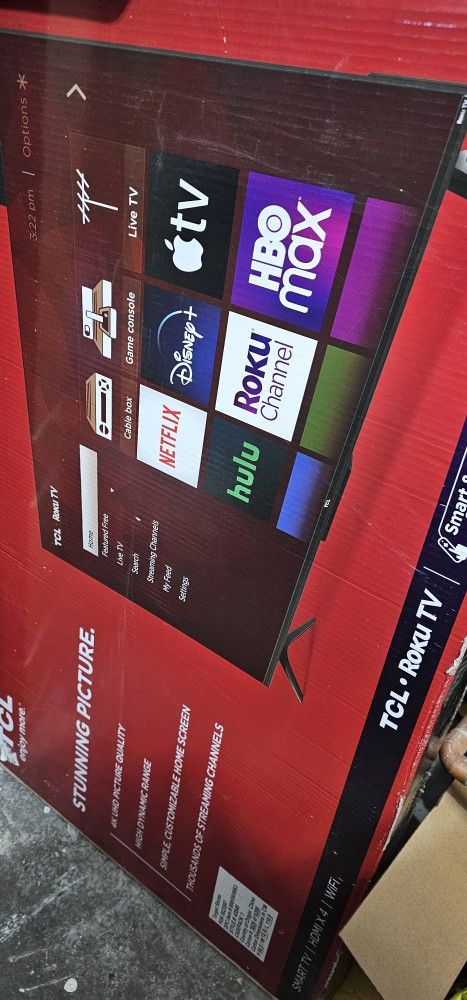 Brand New 43" TLC Smart Tv