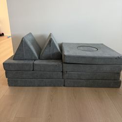 Yourigami Kids Convertible Play Fort