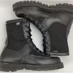 Danner Unisex Acadia 8" Leather/Nylon Military Tactical Boots Black Size 7 D