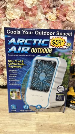 ARCTIC AIR 10 CFM 4-Speed Settings Portable Evaporative Air Cooler for Outdoor