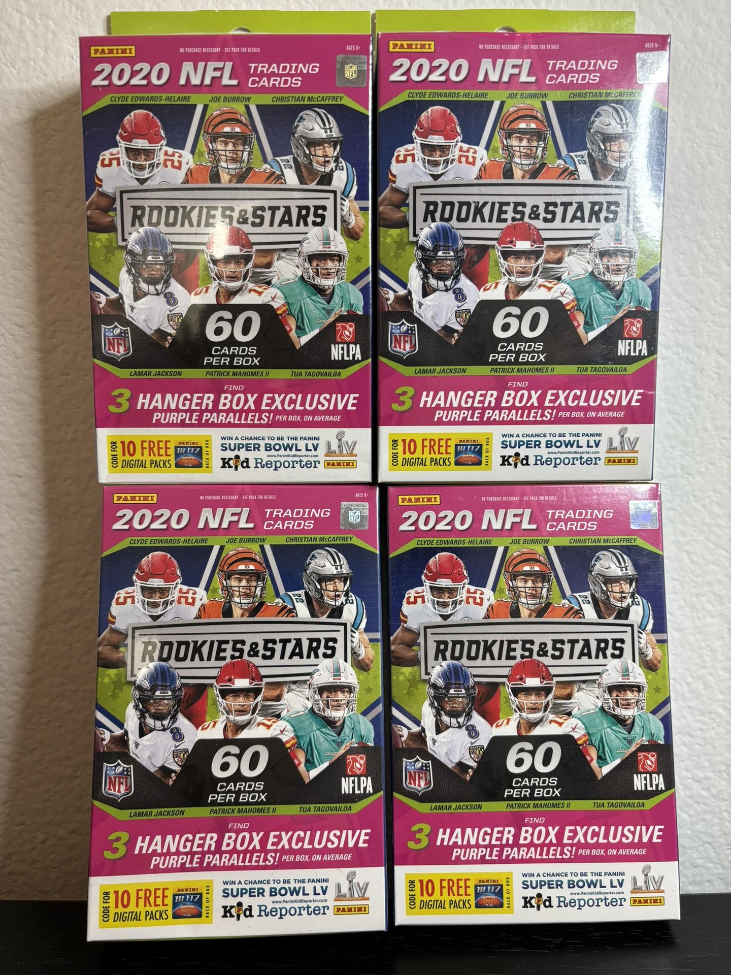 2020 Panini Rookies And Stars Hanger Box NFL Football New Sealed!