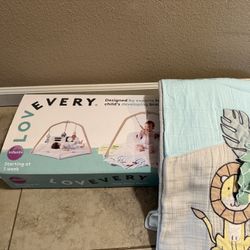 Lovevery Playmat And Aden And Anais Playmat