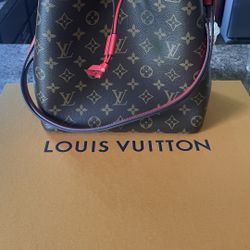 Louis VUITTON Monogram Neonoe MM Coquelicot