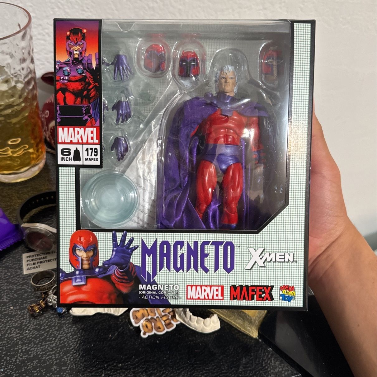 Mafex Magneto comic version no 179 opened complete for Sale in Los 