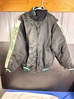 Waveland Cafe Satin Bomber Jacket