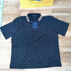 Black Monogram Shirt (ON SALE)