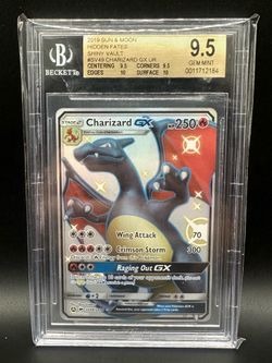 Charizard Hidden Fates 9.5 Beckett