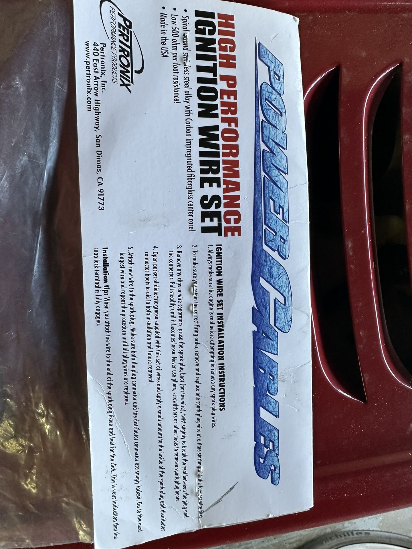 6.2 L 2010-2013 LS3 Ignition Cables