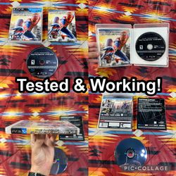 The Amazing Spider-Man (PlayStation 3, PS3, 2012) Complete CIB With Manual