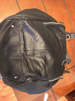 Black leather bag brand new