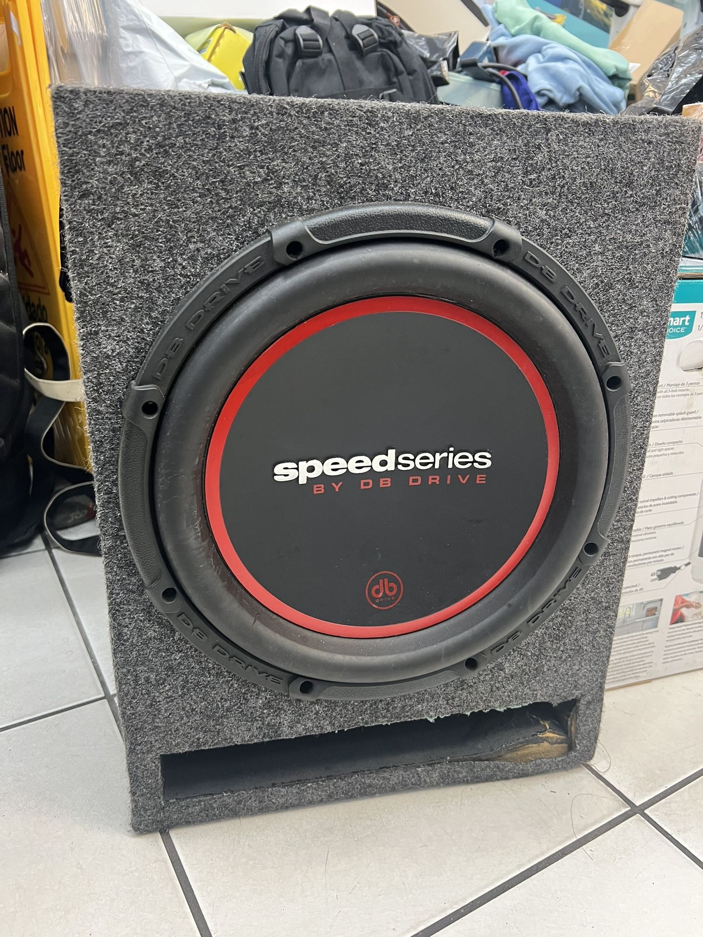 Db Drive Speed Series Spw12d4 12” Woofer Speaker Subwoofer Car Audio 4-ohm DVC  1250watts