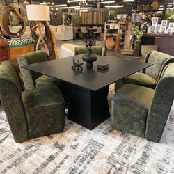 Like New Black Dining Room Table