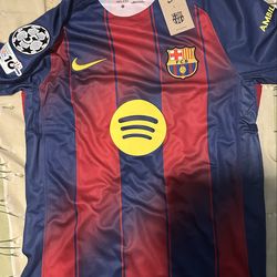 🔥Barcelona 25/26 Home Fan Version Jersey🔥.