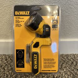 DEWALT 20V MAX LED Work Light, Magnetic, Freestanding, and Clip-On!