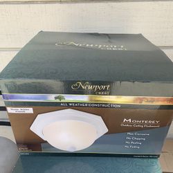 Outdoor Ceiling Flush Mount Light 