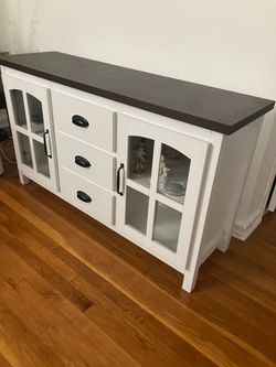Farmhouse Entertainment Cabinet