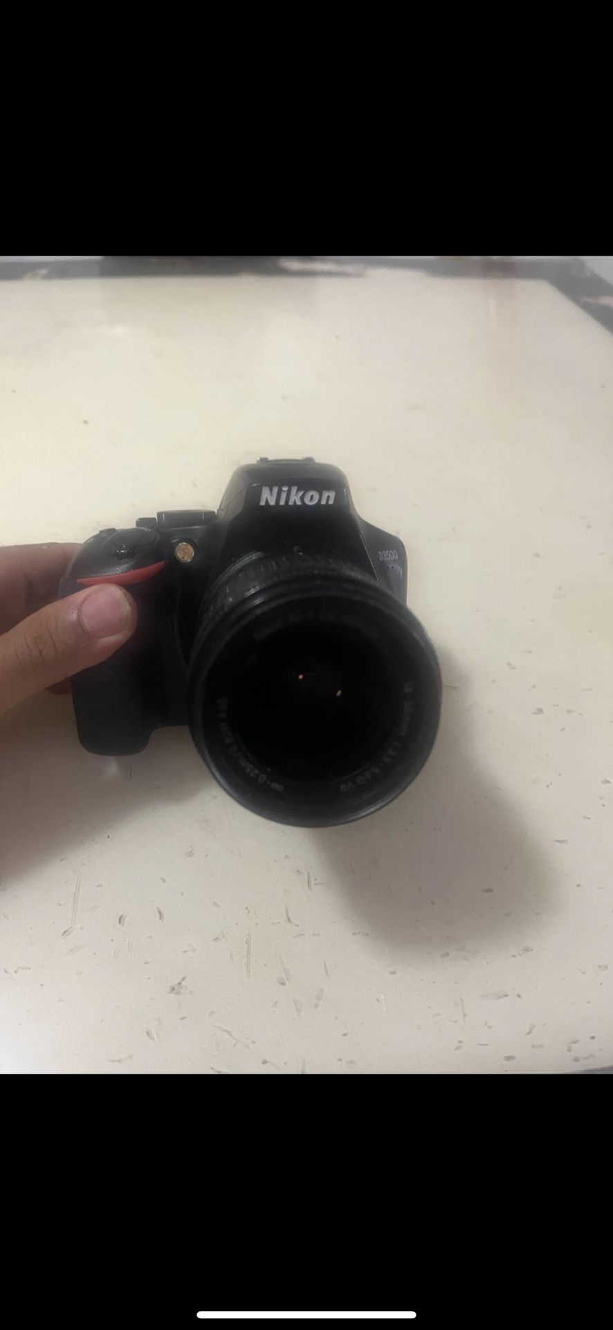 Nikon 3500 Camera With Lens