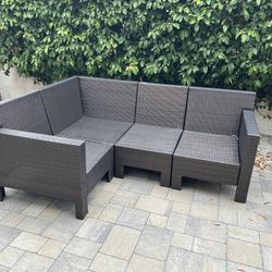 Hampton Bay Wicker Patio Set