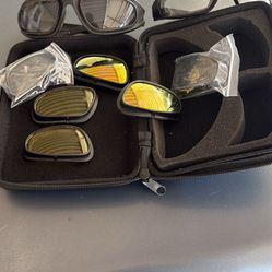 Motorcycle Windproof Glasses Extra Lenses