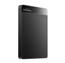 UnionSine 2TB Ultra Slim Portable External Hard Drive HDD-USB 3.0 for PC, Mac, Laptop, PS4, Xbox one, Xbox 360-(Black)