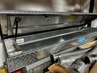 Adrian Steel Aluminum Diamond Plate Truck Tool Box