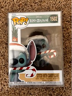 Stitch with candy cane Funko pop