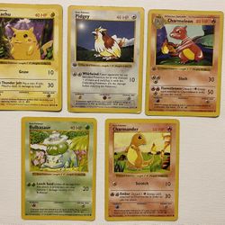 1999 1st Edition Pokémon Shadowless