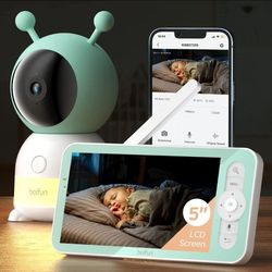 BOIFUN 5" Baby Monitor New - Sealed
