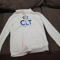 CLT White Hoodie