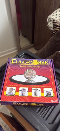 Eulers Disk fun science toy
