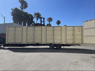 40 HC 4 DOOR OPEN SIDE SHIPPING CONTAINER