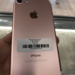 Factory unlocked iPhone 7 32gb, store warranty 