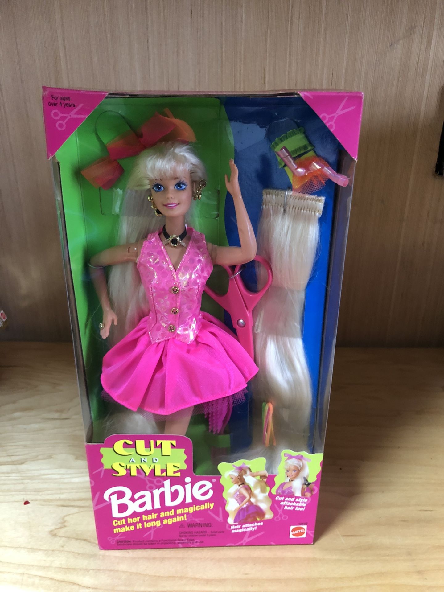 1994 Cut and Style Barbie Doll