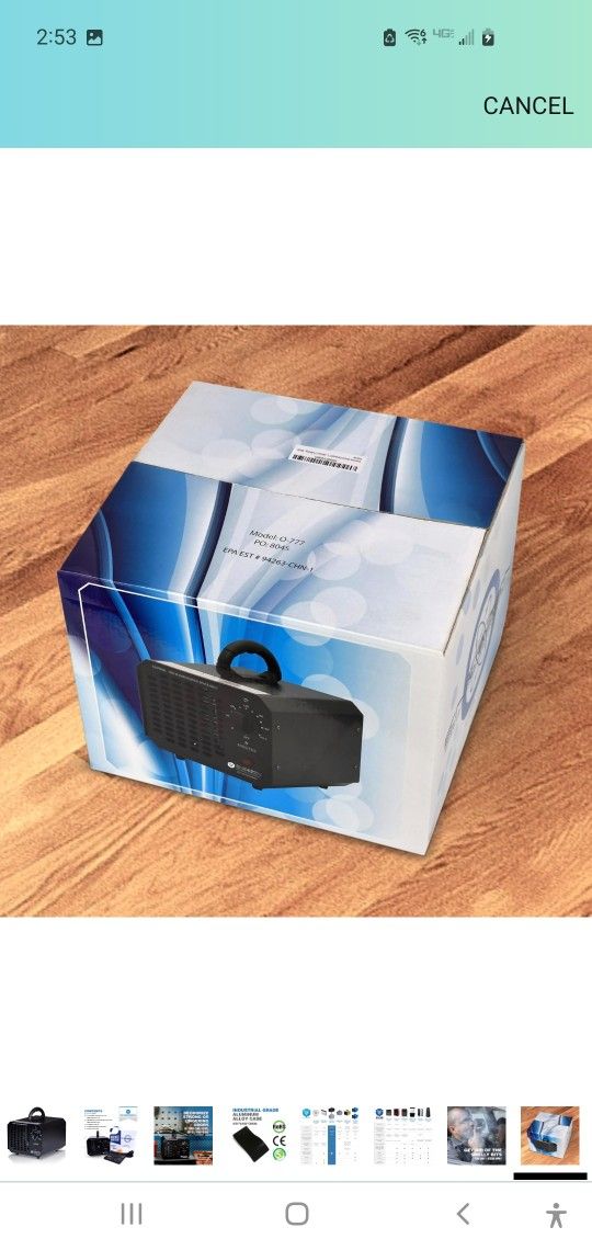 OZONE GENERATOR - NEW IN BOX!