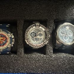 Invicta Watches With 3 Slot Cases 