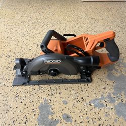 RIDGID 18V Brushless Cordless 7-1/4 in. Rear Handle Circular Saw (Tool Only) Up
