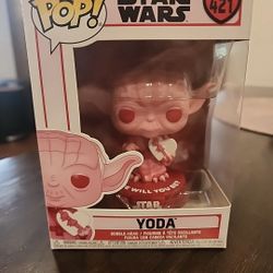 Yoda Valentines Day Funko Pop 