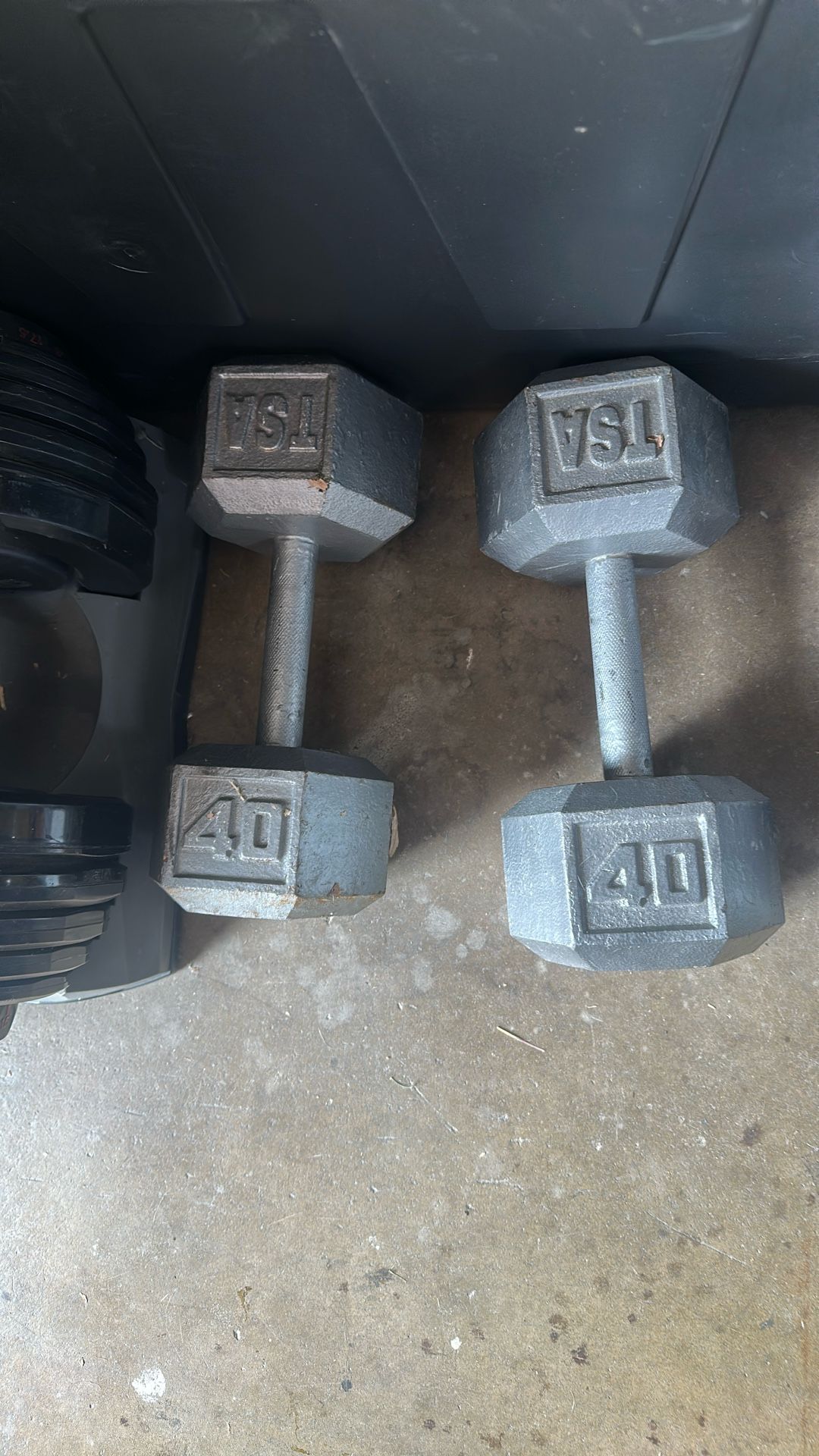 40 Lbs Dumbbells- 60