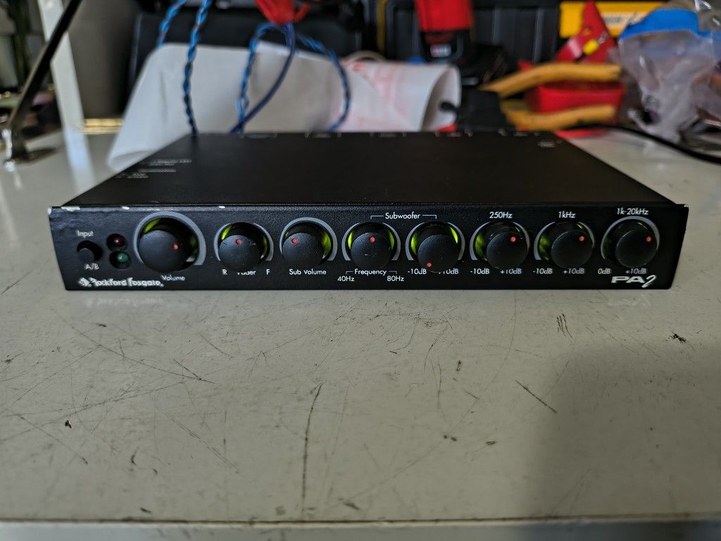 Rockford Fosgate PA2 Old School Car Equalizer Pre-amp