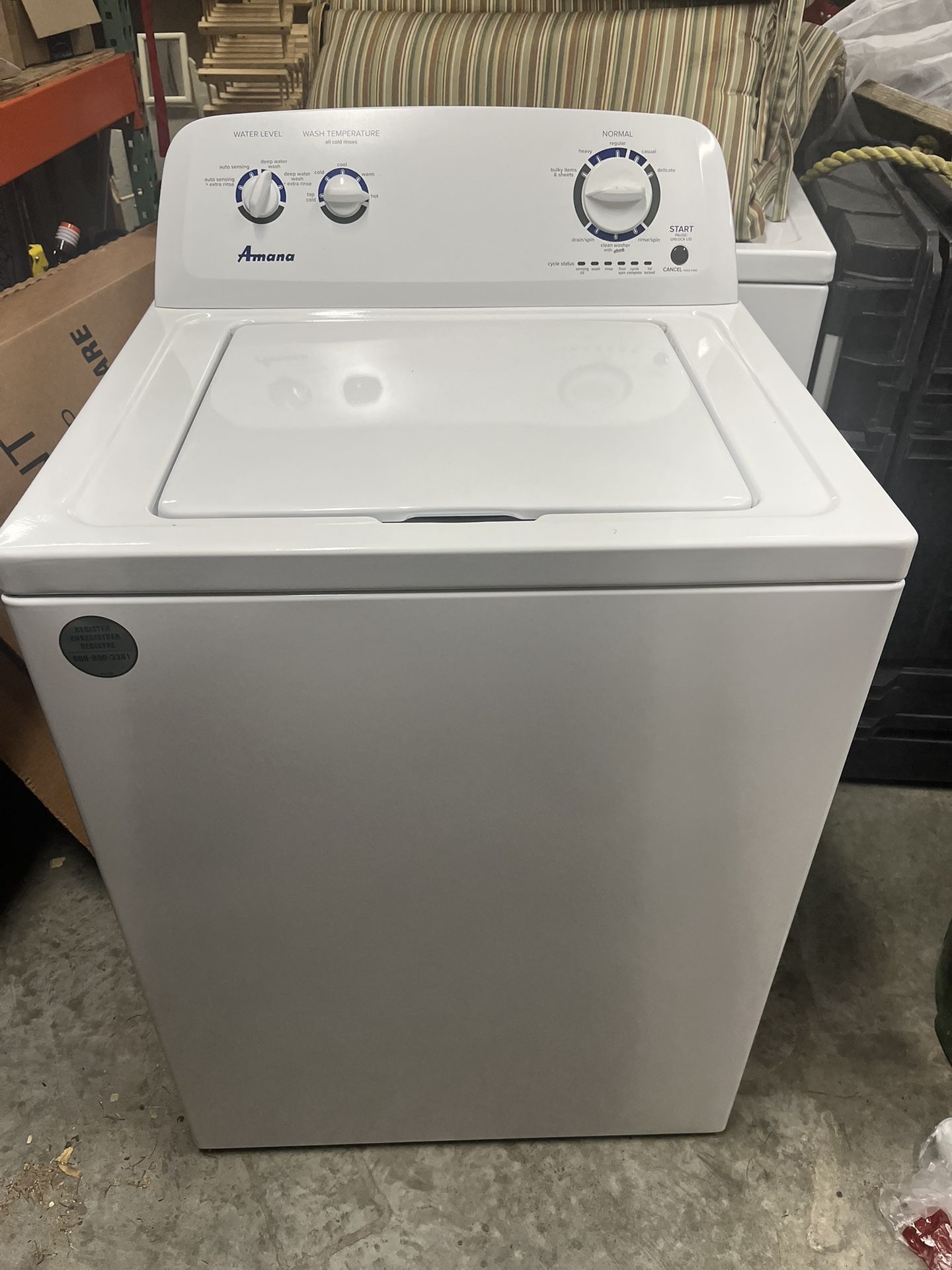 Amana Washing Machine