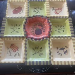 Debby Segura Designs Antipasto Set
