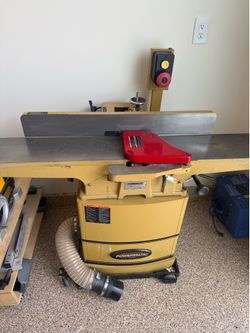 Powermatic 60HH 8” Jointer – Helical Cutterhead – Excellent Condition