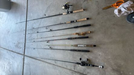 Vintage Fishing Poles