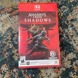 Assassins Creed Shadows For Nintendo Switch 2 Brand new sealed
