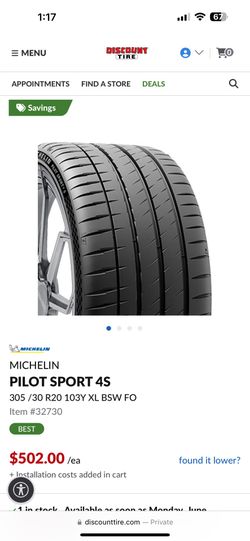 MICHELIN PILOT SPORT 4S 