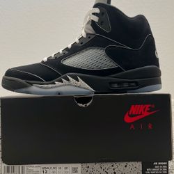 Jordan Black Metallic 5 - Size 12